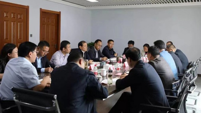 定西市市委副書記、市長戴超一行到訪甘肅文旅集團