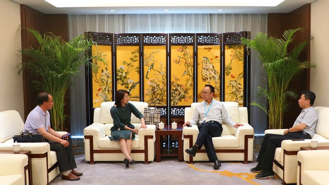 定西市委常委、宣傳部長陳月芳一行 到集團公司推介洽談合作項目