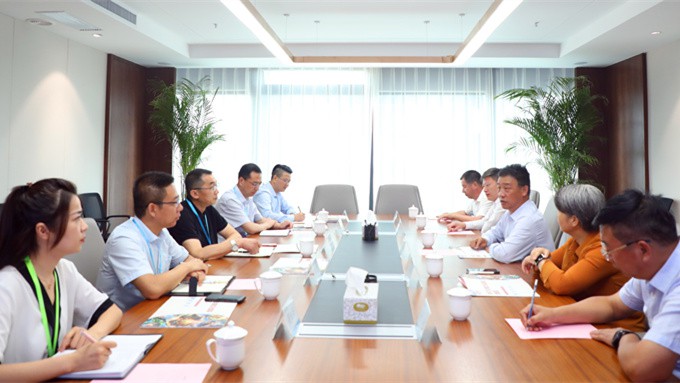 臨夏州委常委、宣傳部長王建華一行來甘肅文旅集團推介洽談文旅項目