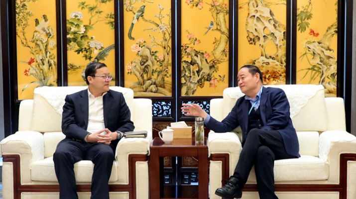 中國(guó)銀行甘肅省分行黨委書記、行長(zhǎng)王峰一行到訪甘肅文旅集團(tuán)